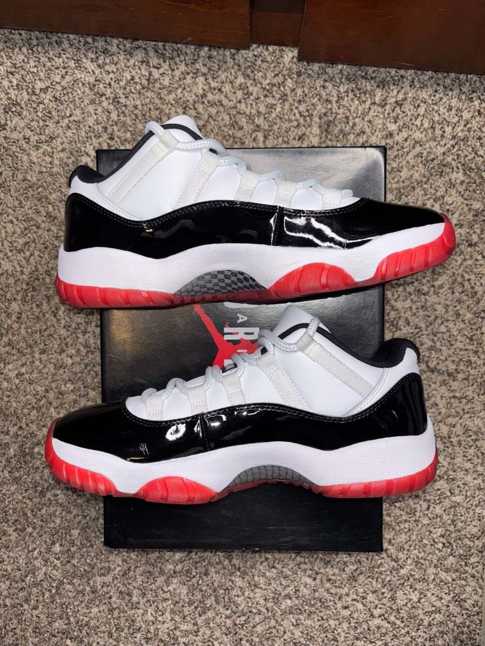 Air Jordan 11 Retro Low 'Concord Bred' (AV2187-160) - Picture 7 of 8